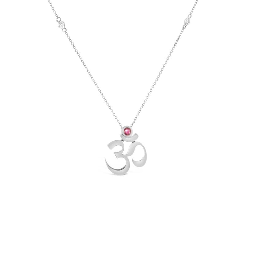 Serenity-Aum-Necklace-White-Gold