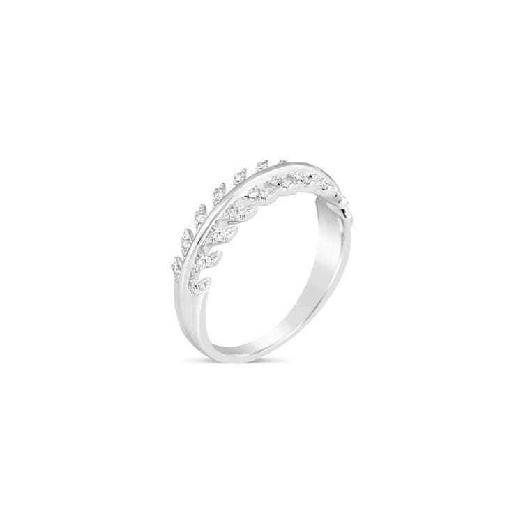 Wreath Ring (White Gold)