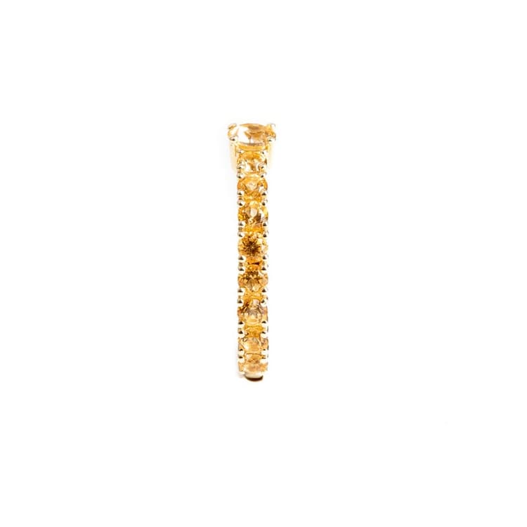 Yellow Topaz Pop Ring