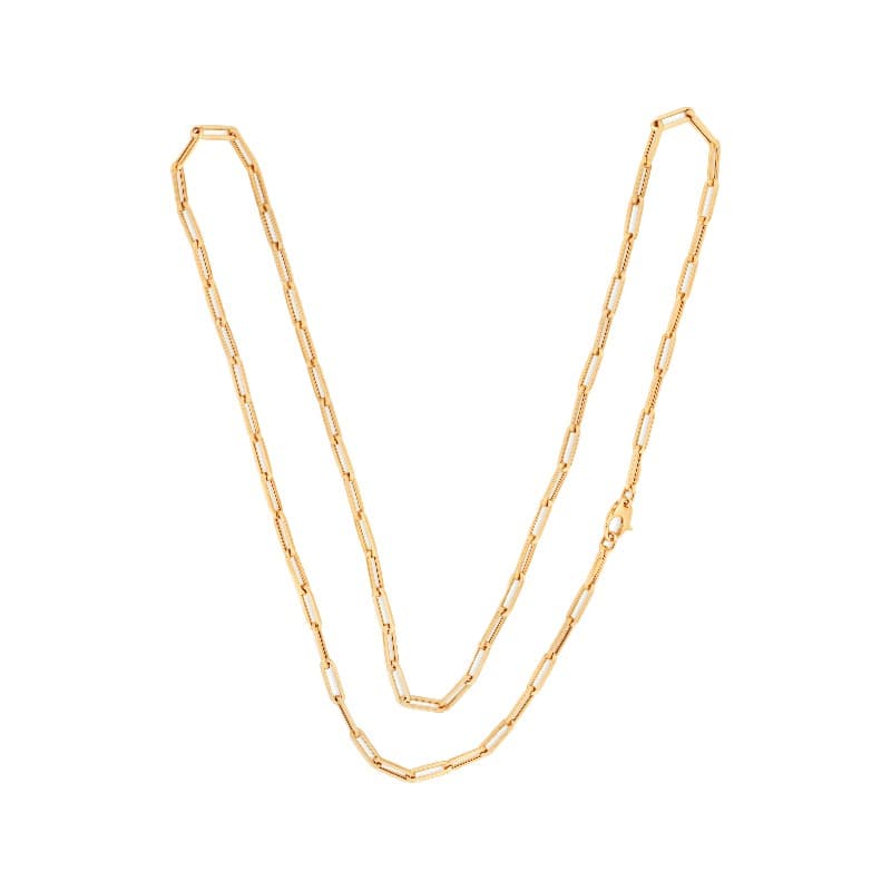 Paper Clip Chain Necklace (M)