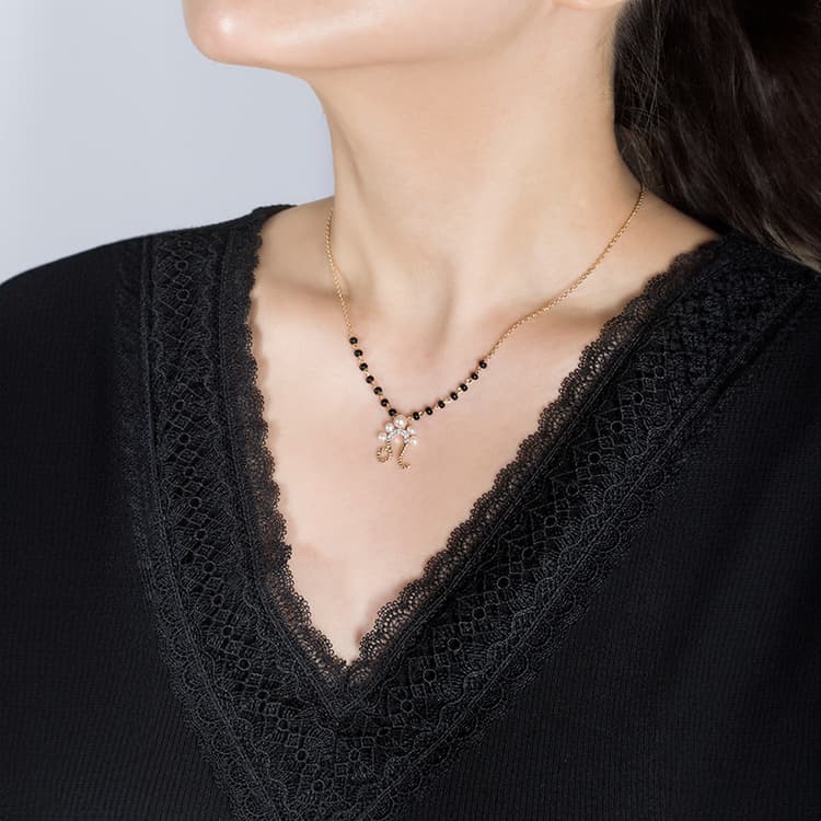 Leo Zodiac Mangalsutra (Model)