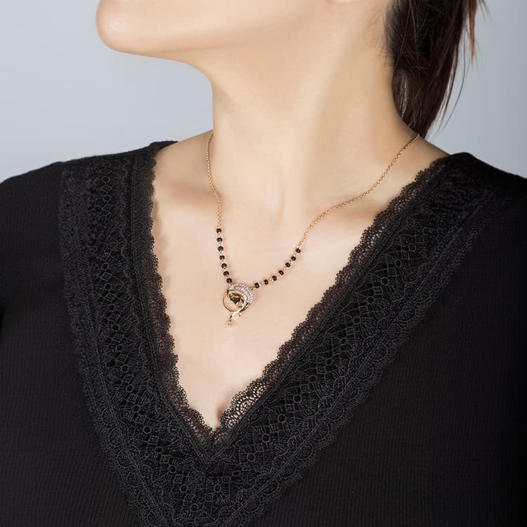 Virgo Zodiac Mangalsutra (Model)